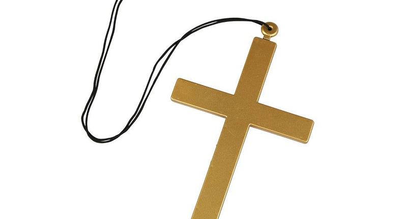 Wicked Costumes Halsketting priester met kruis