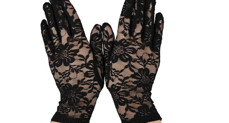 Wicked Costumes Handschoenen zwart lang