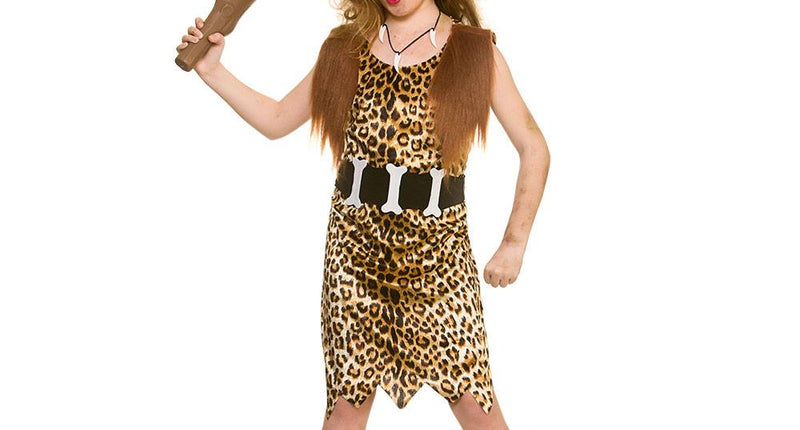 Wicked Costumes Holbewoner kostuum meisje