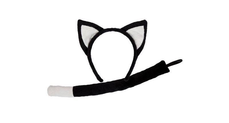 Wicked Costumes Kat oren met staart