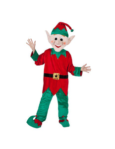 Wicked Costumes Kerstelf pak mascotte