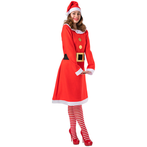 Wicked Costumes Kerstjurk Bianca dames
