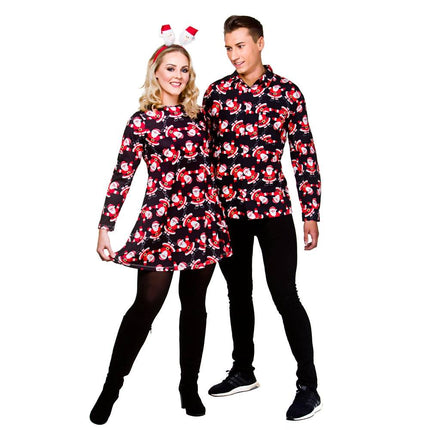 Wicked Costumes Kerstshirt kerstmannetjes