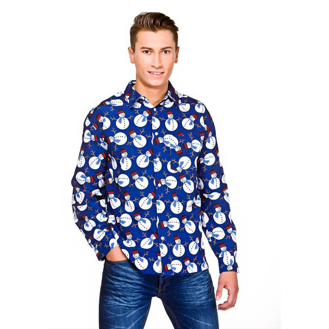 Wicked Costumes Kerstshirt sneeuwpoppetjes