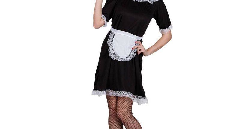 Wicked Costumes Klassiek Frans Kamermeisje Ellie