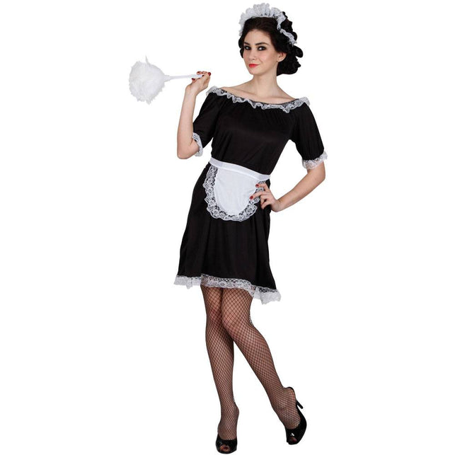 Wicked Costumes Klassiek Frans Kamermeisje Ellie
