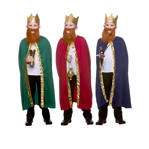 Wicked Costumes Koningsmantel kinderen unisex 85cm