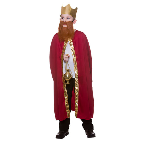 Wicked Costumes Koningsmantel kinderen unisex 85cm