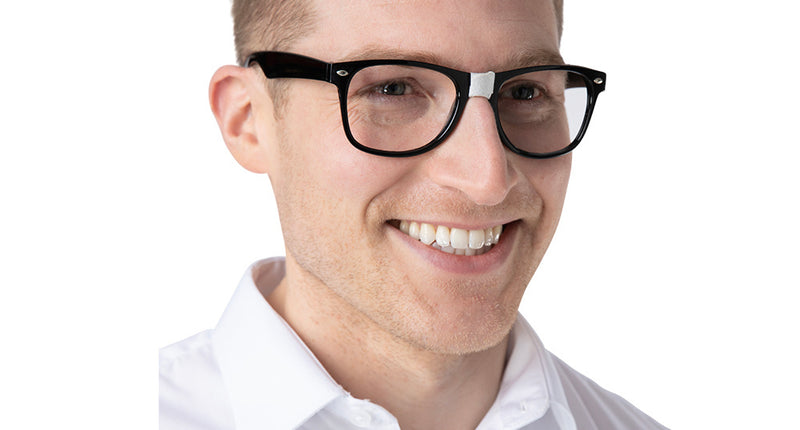 Wicked Costumes Leuke nerd bril met pleister