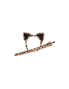 Wicked Costumes Luipaard oren met staart