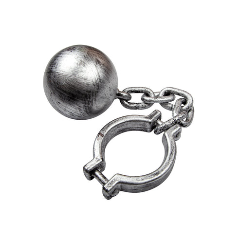 Wicked Costumes Luxe gevangenen ketting met bal