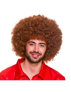 Wicked Costumes Mega afro pruik Jennie bruin