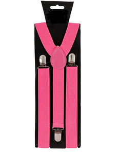 Wicked Costumes Neon roze bretels verstelbaar