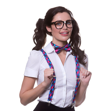 Wicked Costumes Nerd verkleed Anne set 3-dlg