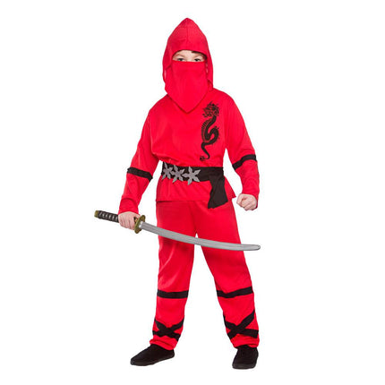 Wicked Costumes Ninja pak power rood