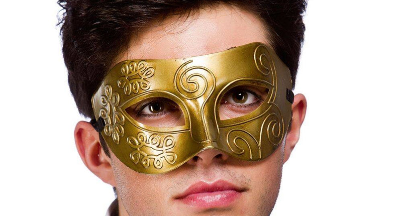Wicked Costumes Oogmasker Rome in goud