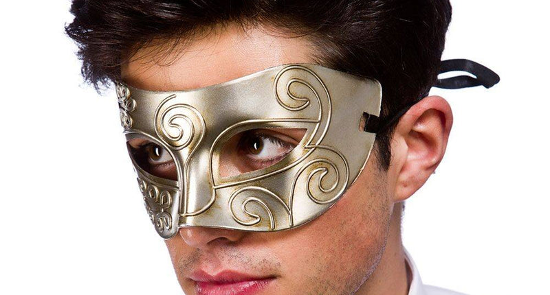 Wicked Costumes Oogmasker Rome in zilver
