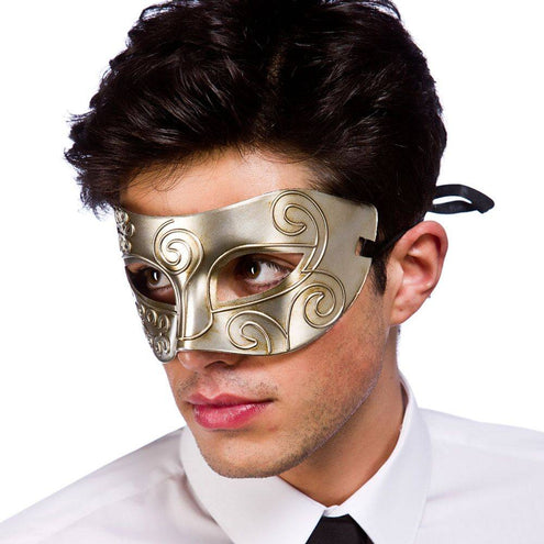 Wicked Costumes Oogmasker Rome in zilver