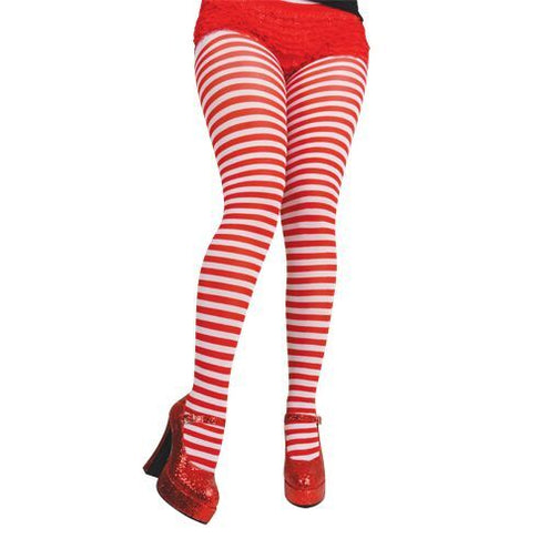 Wicked Costumes Panty Pipi rood wit gestreept