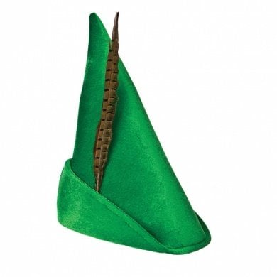 Wicked Costumes Peter pan hoed met veer