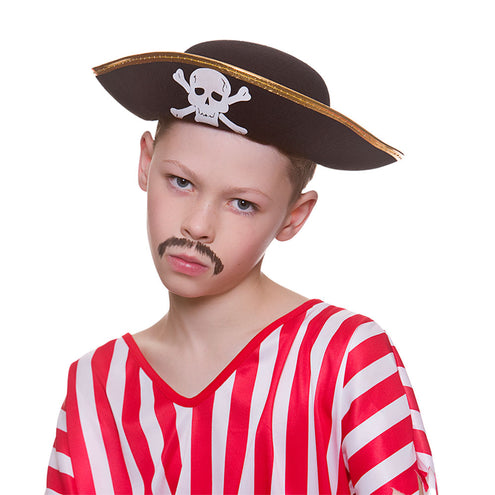 Wicked Costumes Piraten hoed Jeffrey kinderen