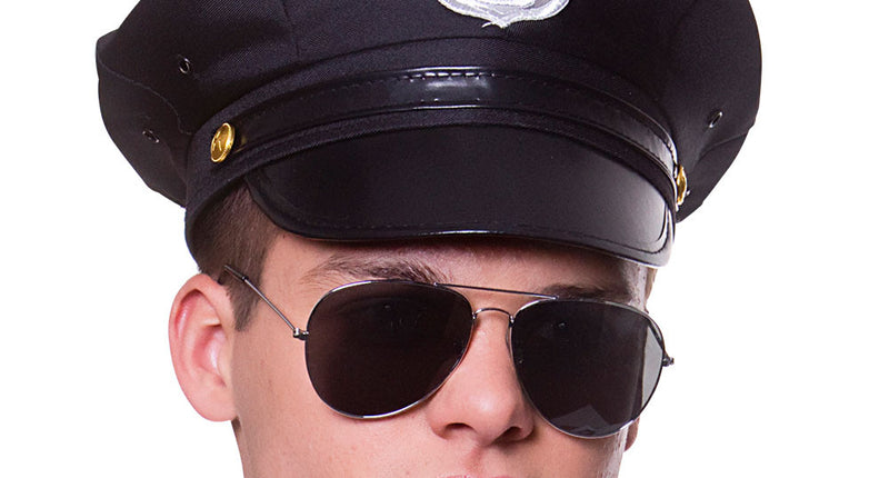 Wicked Costumes Politie bril of piloten bril