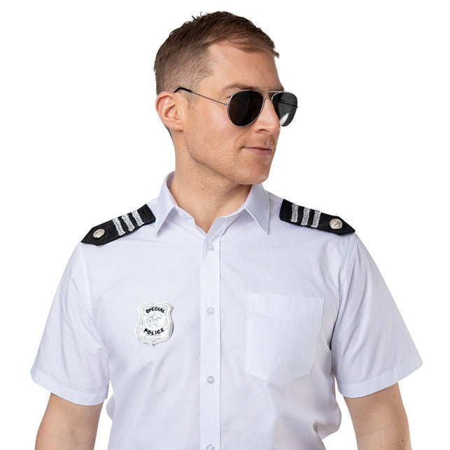 Wicked Costumes Politie set 3 delig William