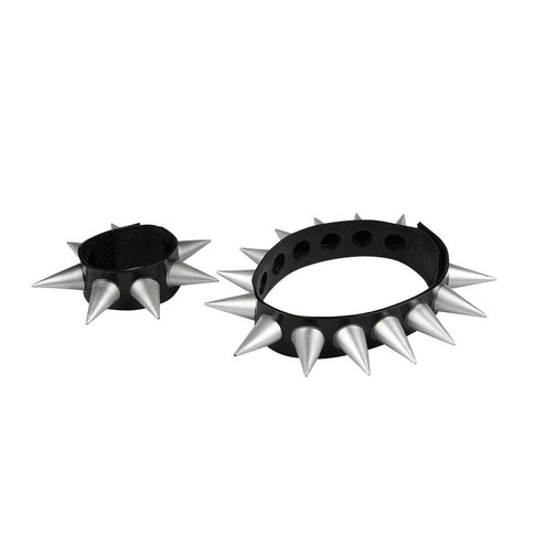 Wicked Costumes Punk halsketting met spikes