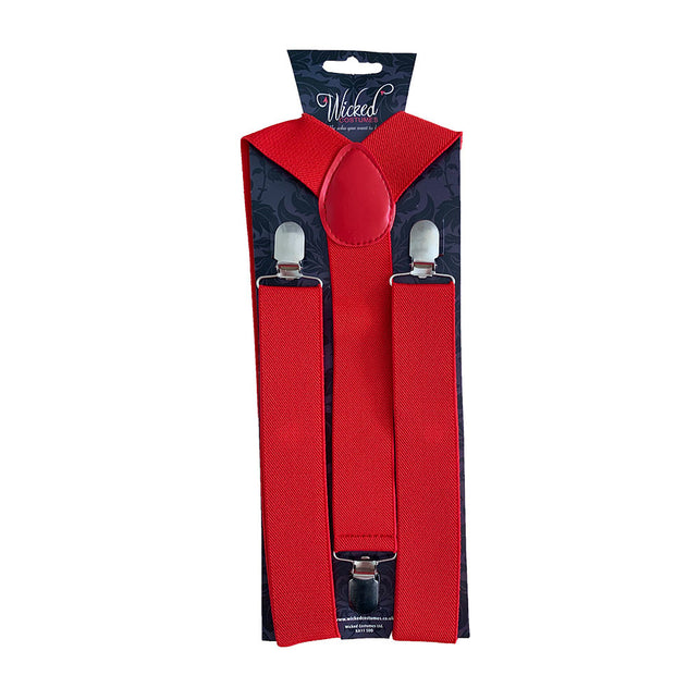 Wicked Costumes Rode bretels breed 35mm