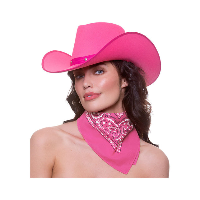 Wicked Costumes Roze bandana cowboy