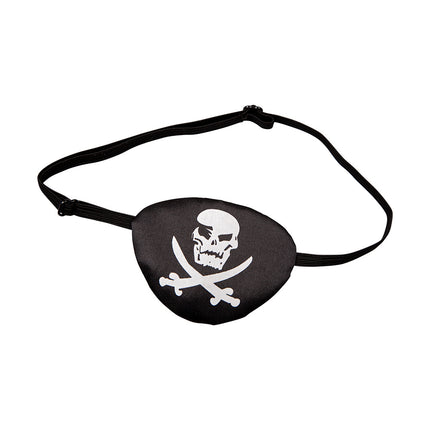 Wicked Costumes Satijnen piraten ooglapje Derk