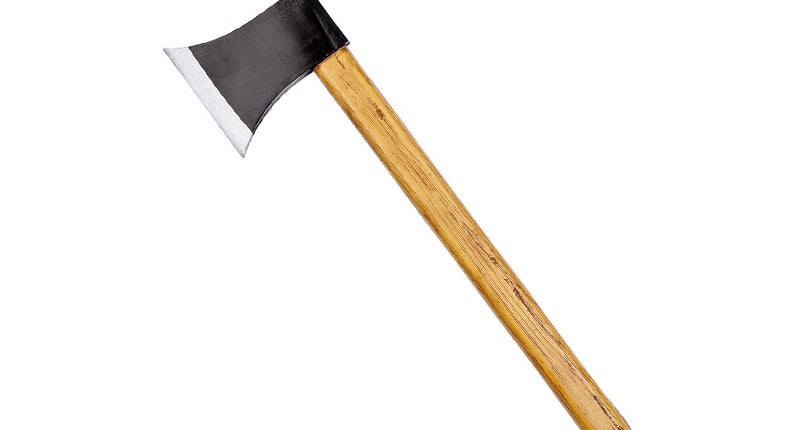 Wicked Costumes Stoere nep houten bijl 48cm