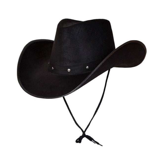 Wicked Costumes Texaanse cowboyhoed zwart