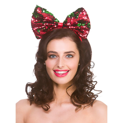 Wicked Costumes Tiara met kerstboom strik