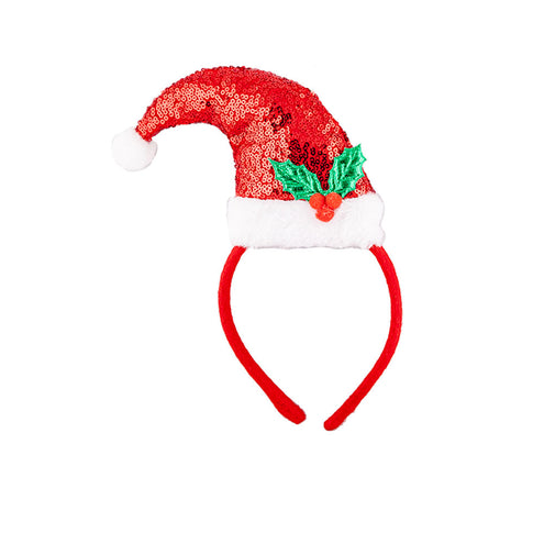 Wicked Costumes Tiara met mini  kerstmuts Santa