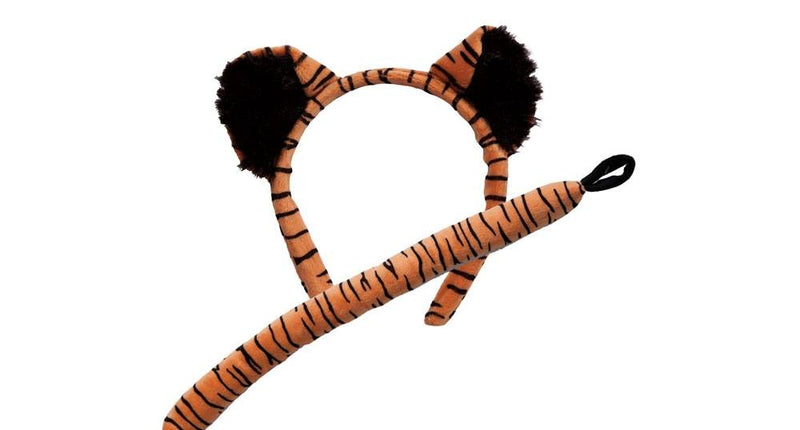 Wicked Costumes Tijger oren met staart