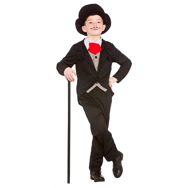 Wicked Costumes Victoriaans mannen kostuum voor kinderen