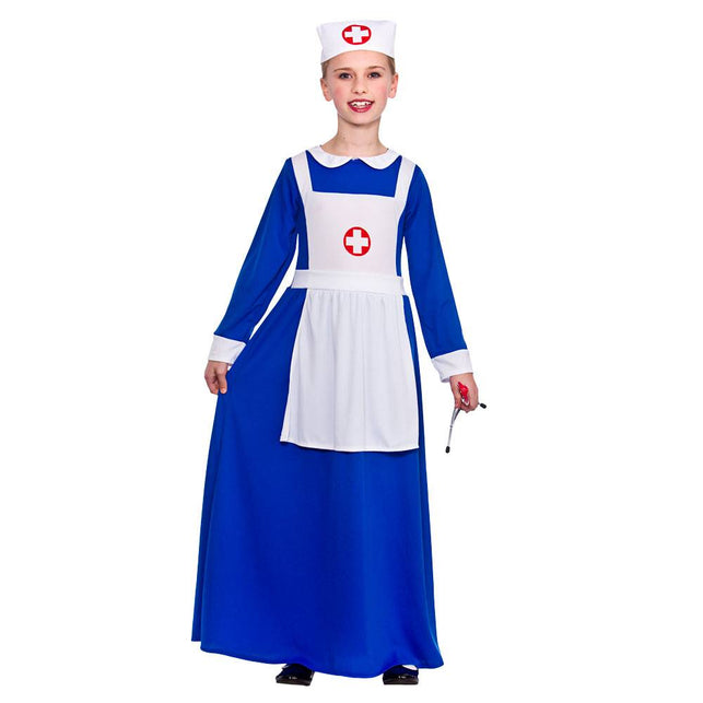 Wicked Costumes Victoriaanse verpleegster jurk voor meisjes