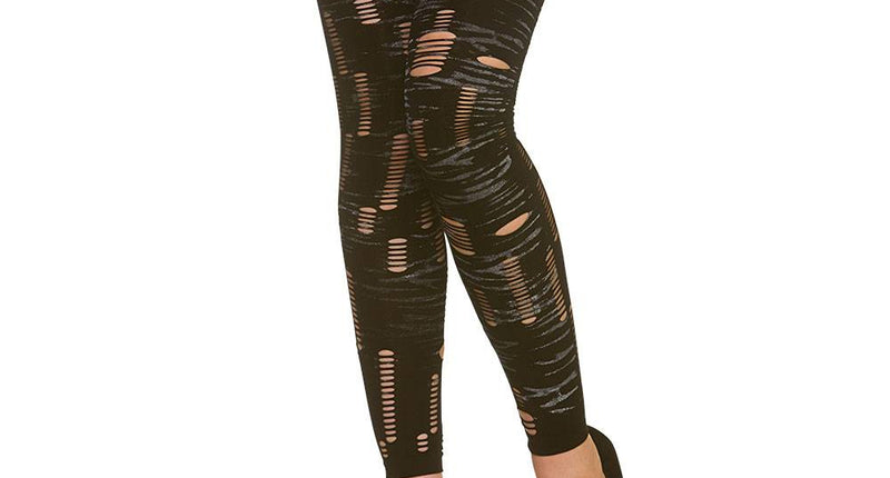 Wicked Costumes Zombie legging met gaten