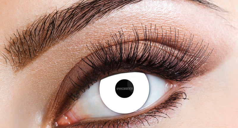 Wicked Costumes Zombie lenzen Zavia in wit