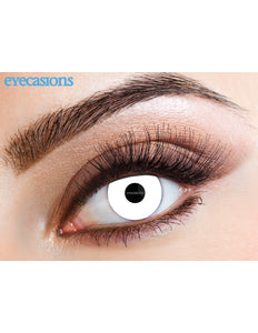 Wicked Costumes Zombie lenzen Zavia in wit