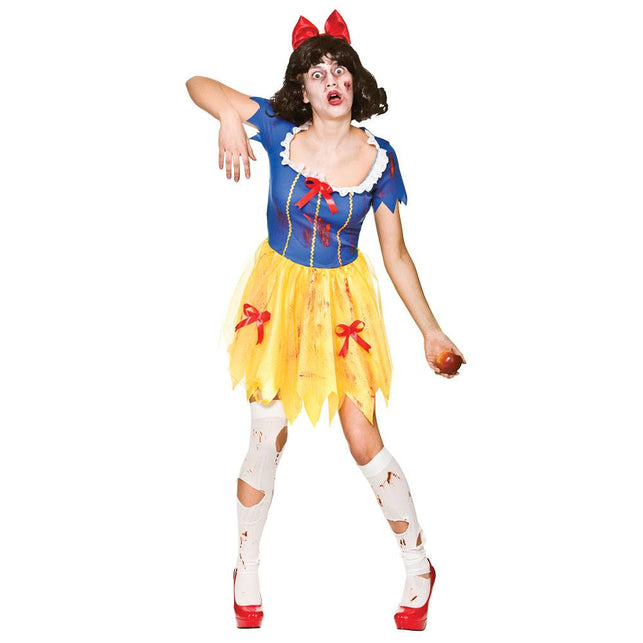 Wicked Costumes Zombie sneeuwwitje pak maat L