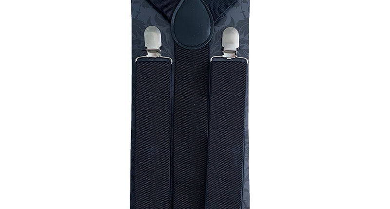 Wicked Costumes Zwarte bretels breed 35mm