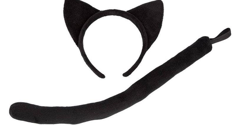 Wicked Costumes Zwarte kat fantasie verkleedset