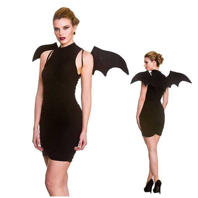 Wicked Costumes Zwarte vleermuis vleugels