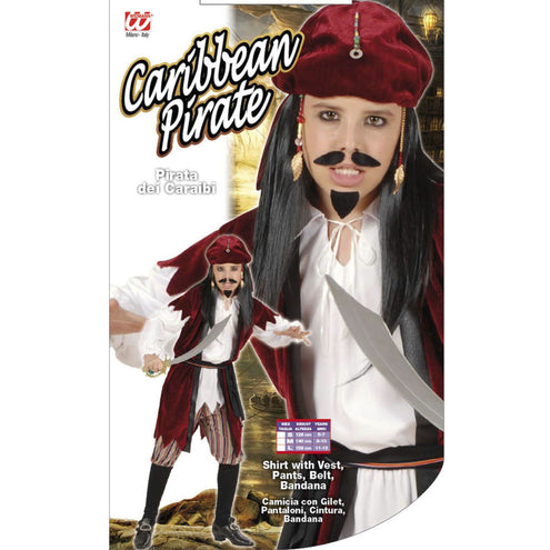 Widmann SRL Caribisch piratenpak kinderen