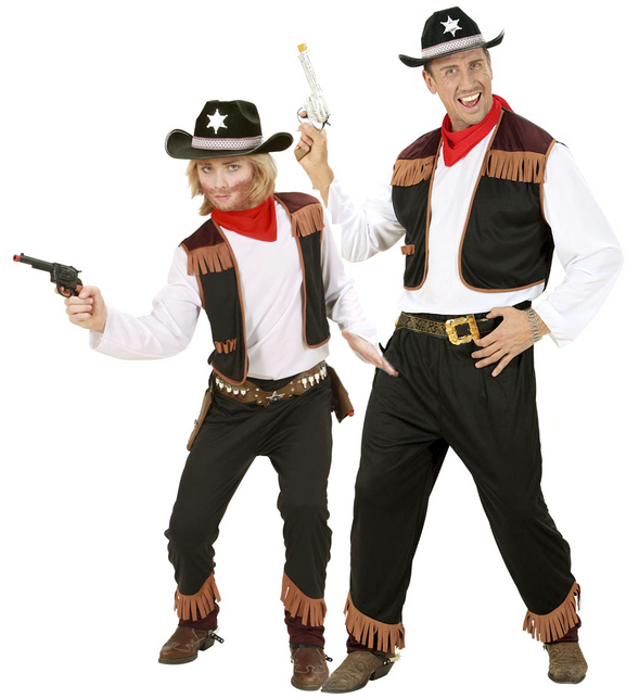 Widmann SRL Cowboy kostuum jong en oud