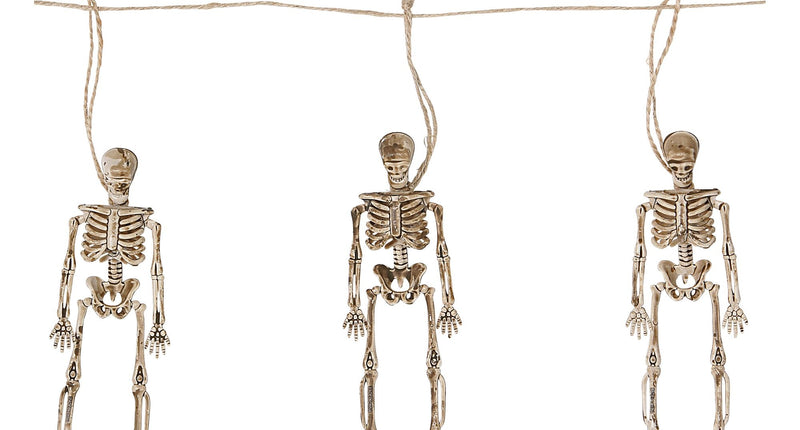 Widmann SRL Enge vlaggenlijn met skeletjes