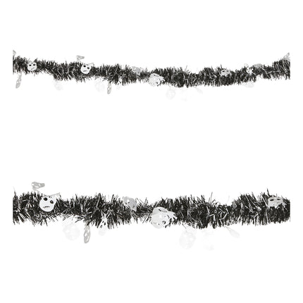 Widmann SRL Halloween slingers met schedeltjes