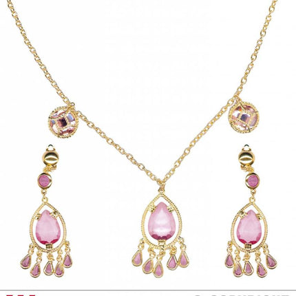 Widmann SRL Haremdanseres ketting en oorbellen